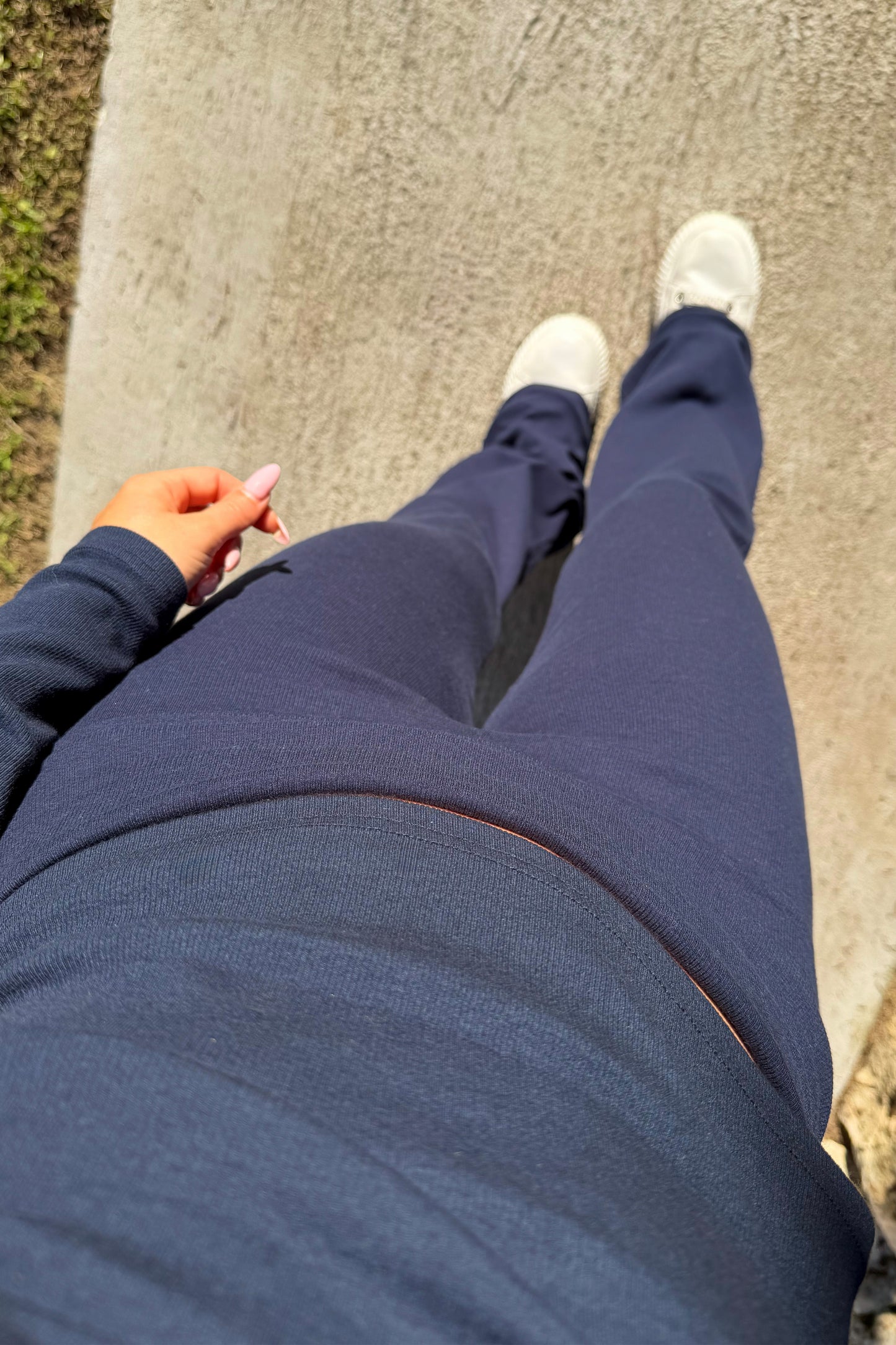 Ensemble coton FLARE bleu