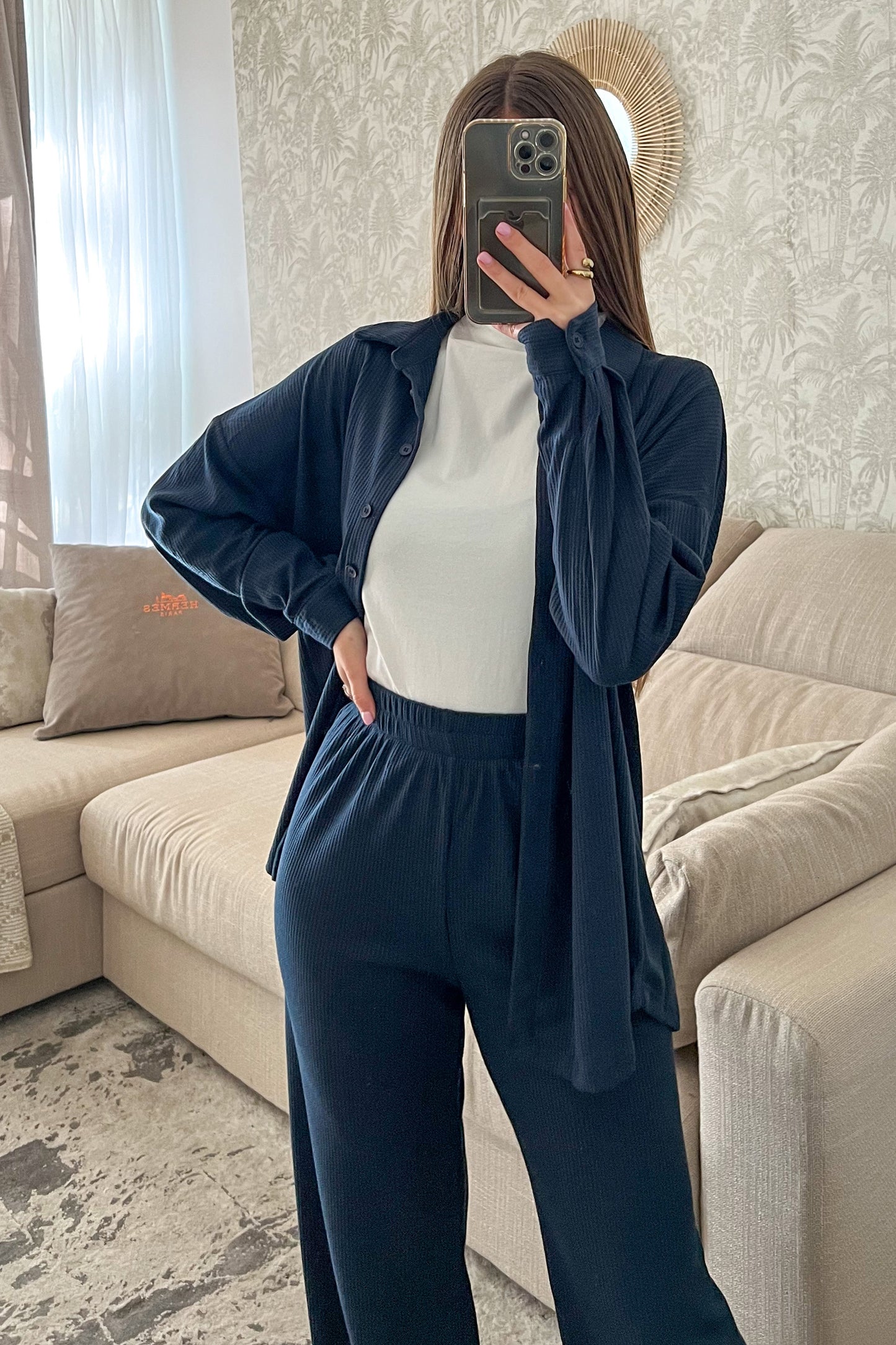 Ensemble ZOE bleu