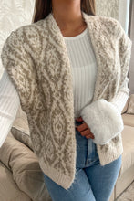 Charger l&#39;image dans la galerie, Gilet laine ALISON beige
