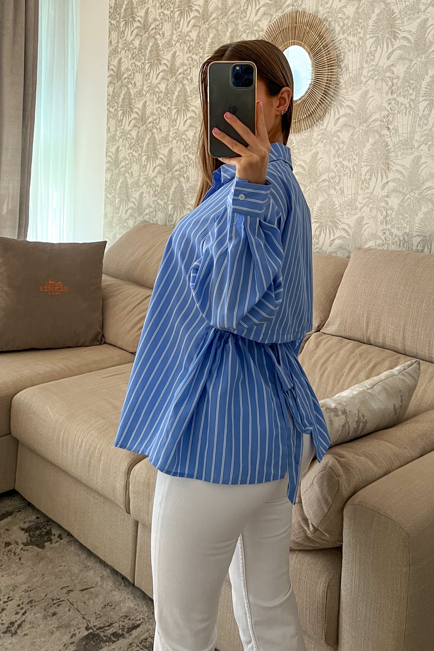 Chemise bleue LESLIE