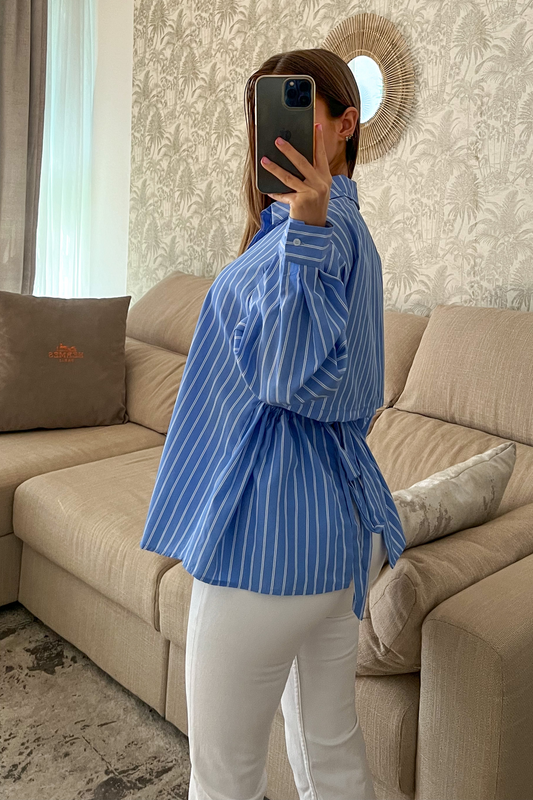 Chemise bleue LESLIE