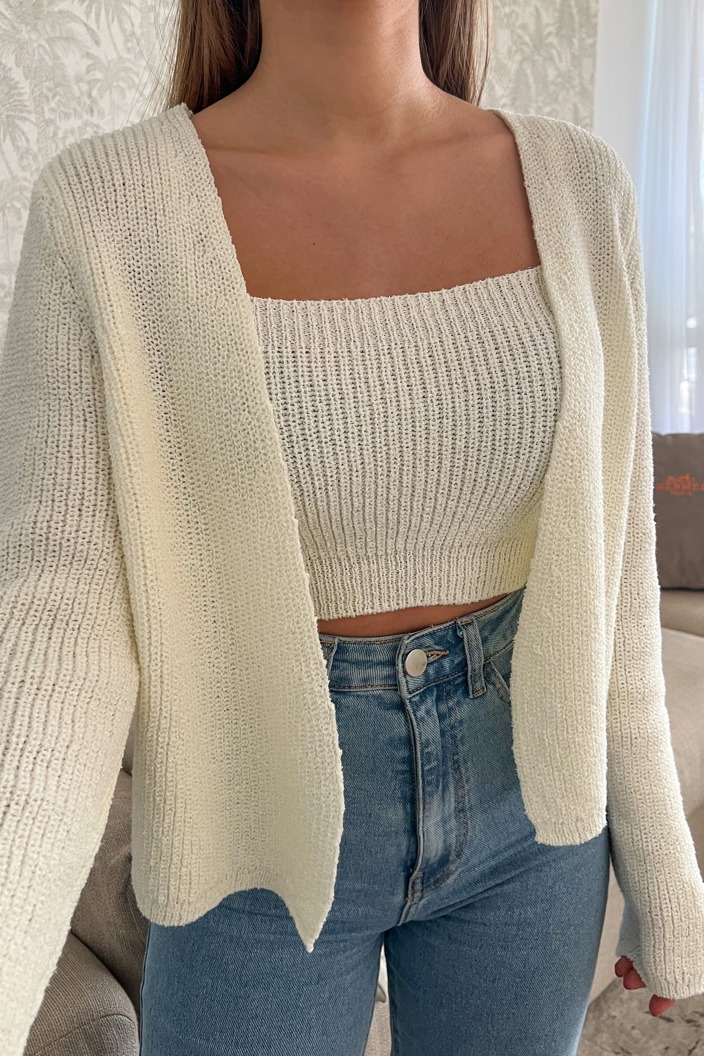 Ensemble bora blanc