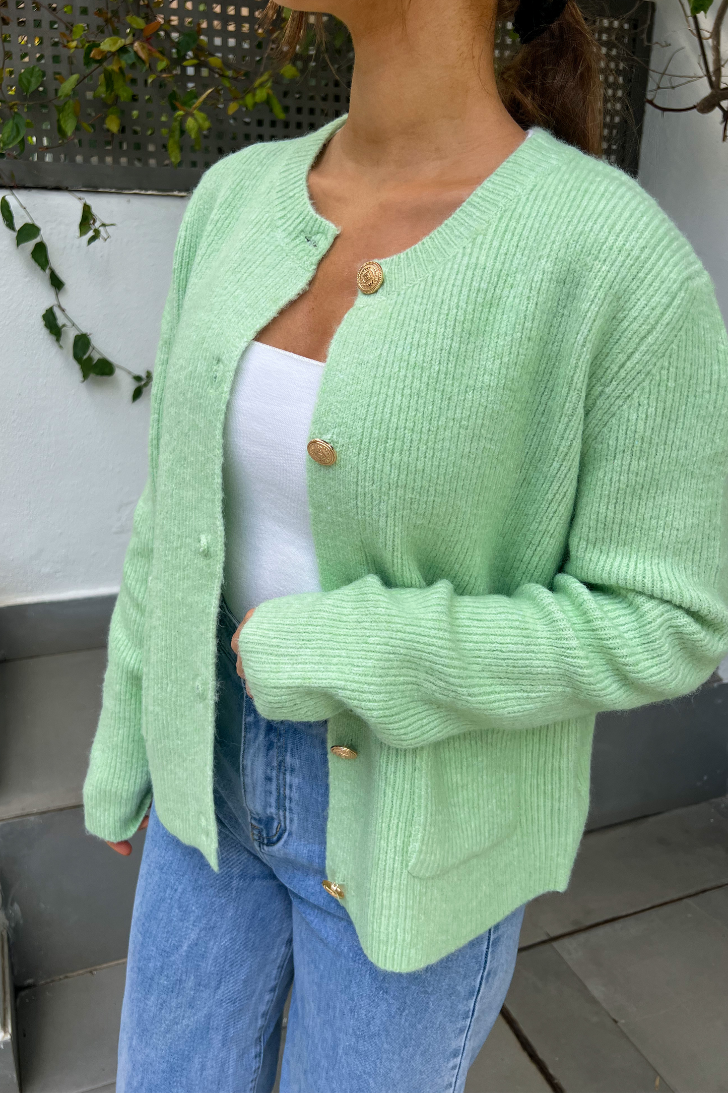 Cardigan MENTHE