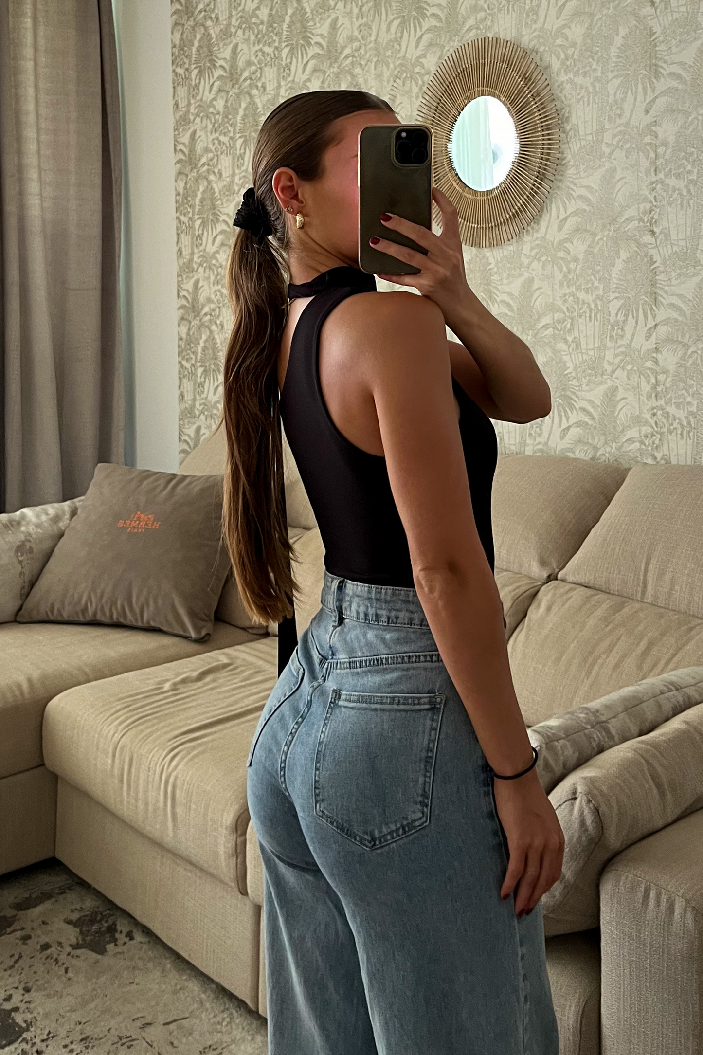 Blouse noire MÉLISSA