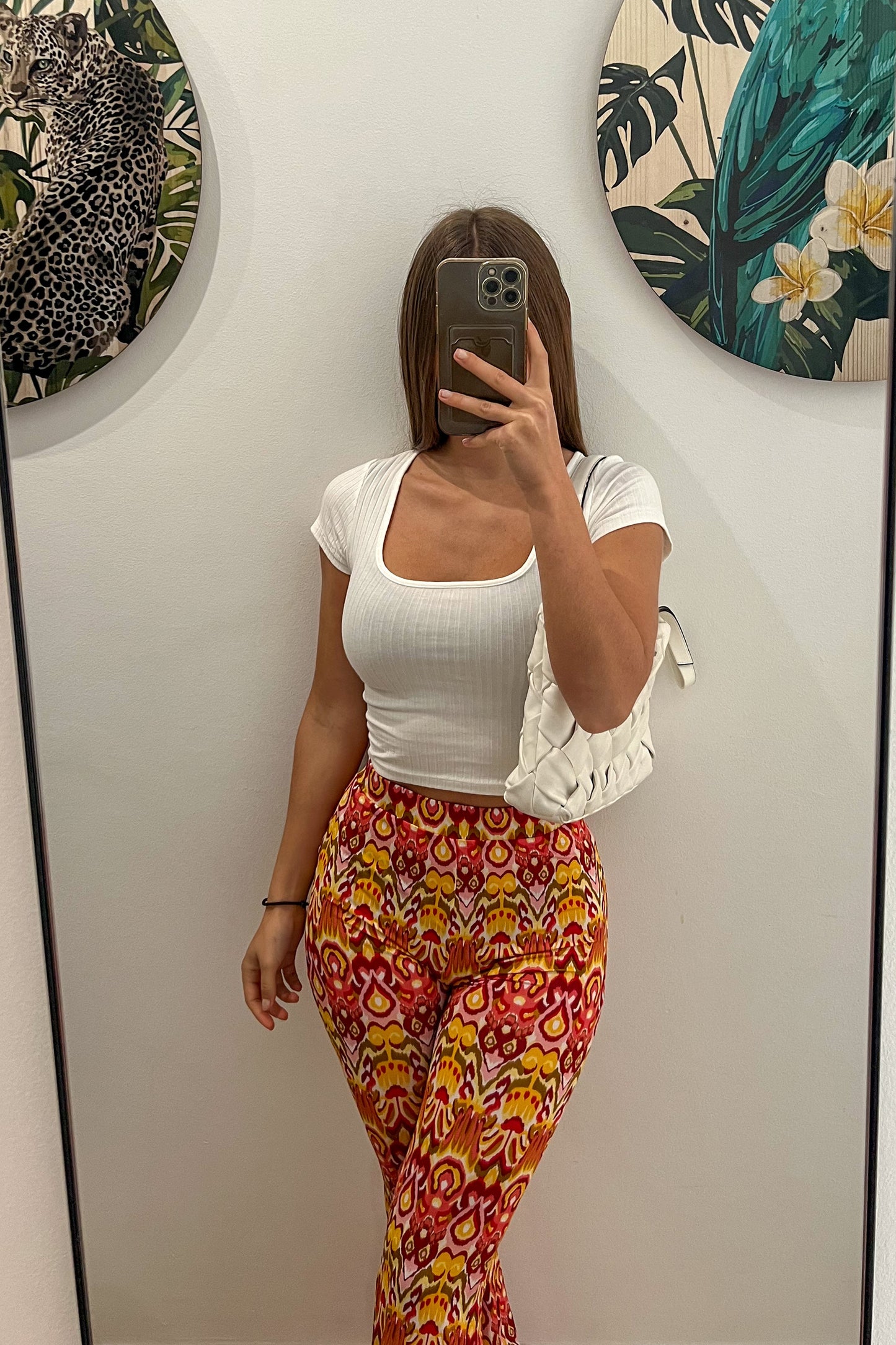 Pantalon EDEN orange