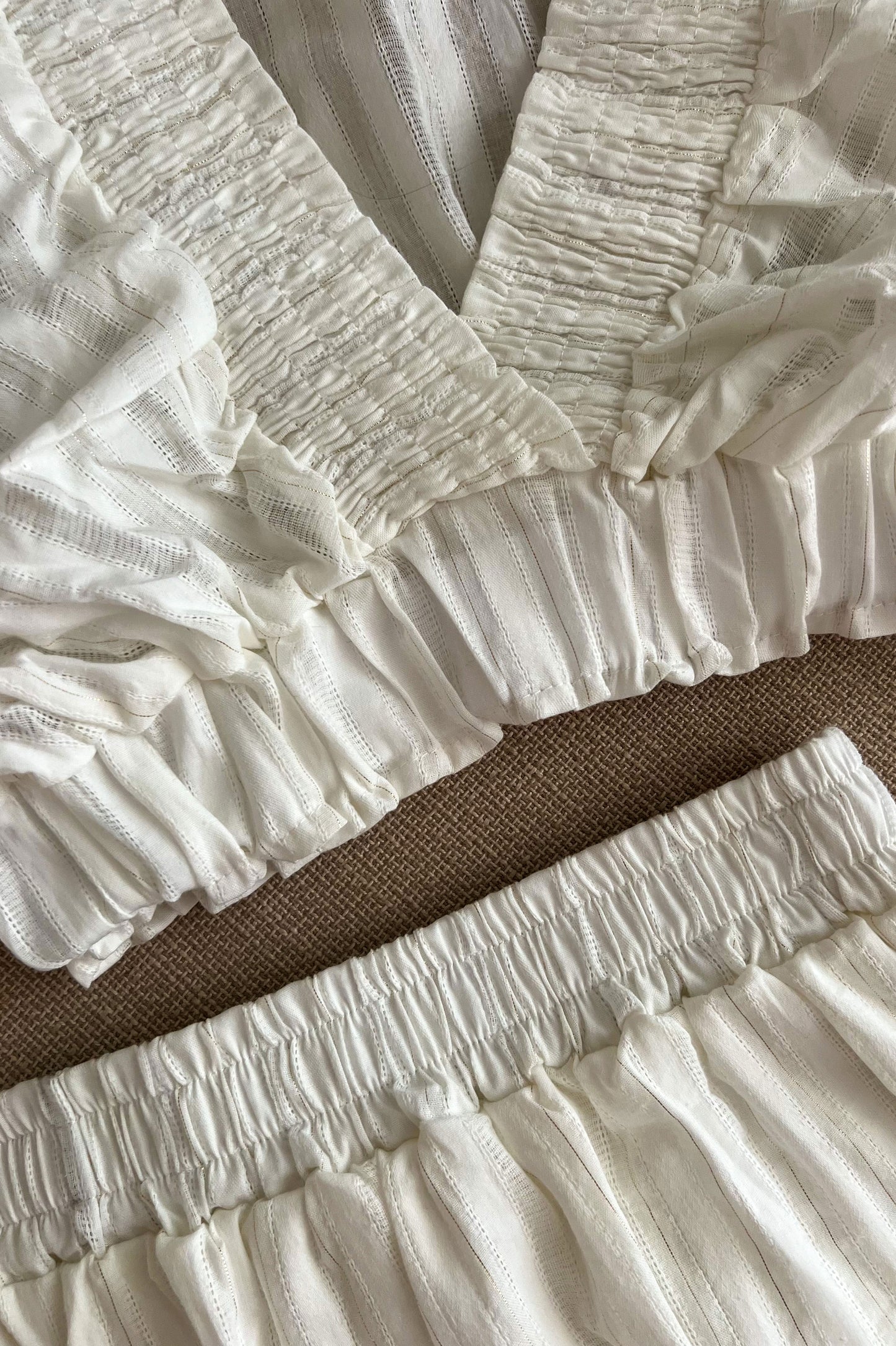 Ensemble IBIZA blanc