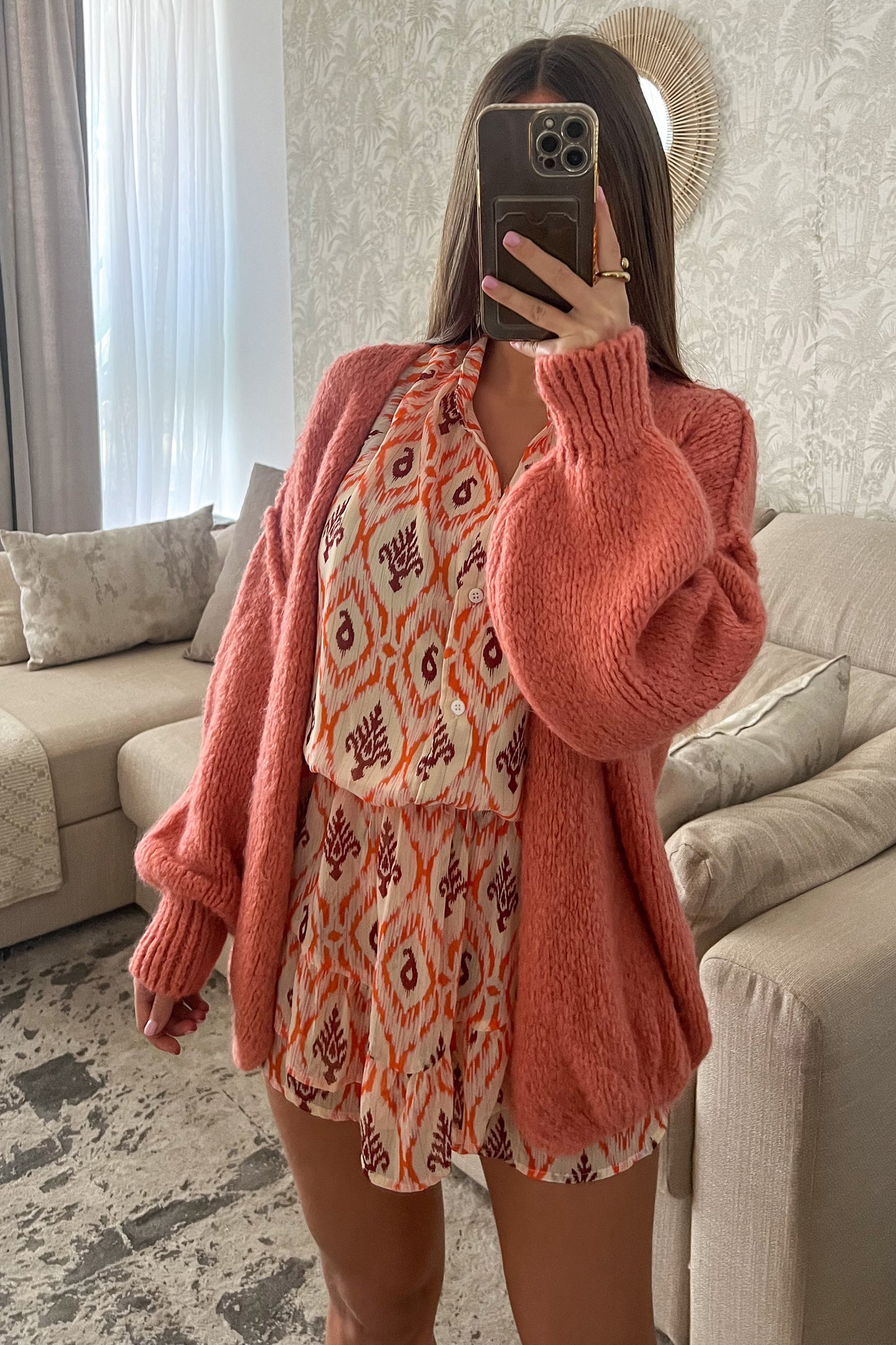 Gilet en maille CORAIL