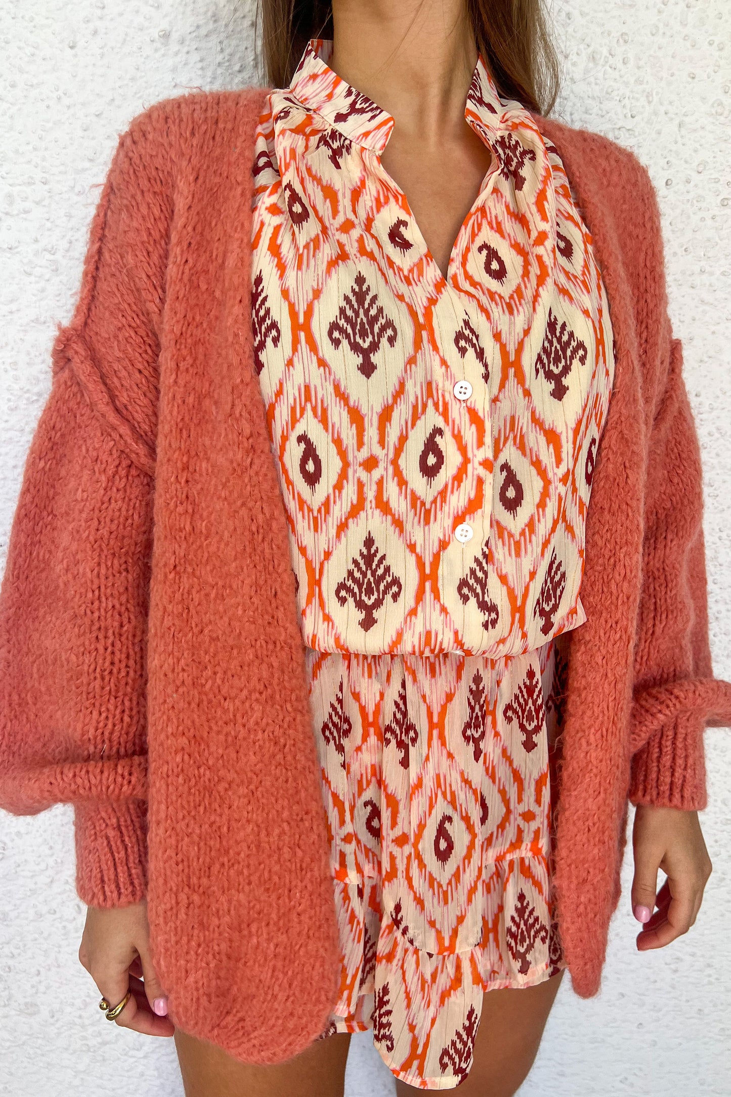 Gilet en maille CORAIL
