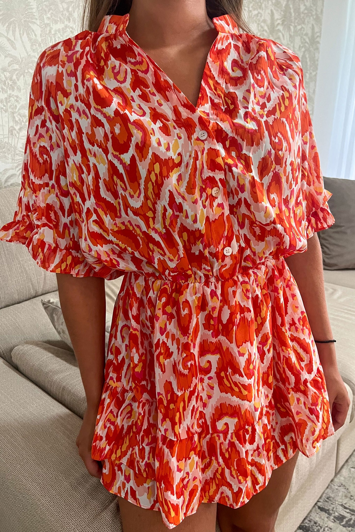 Robe-short ORANGE