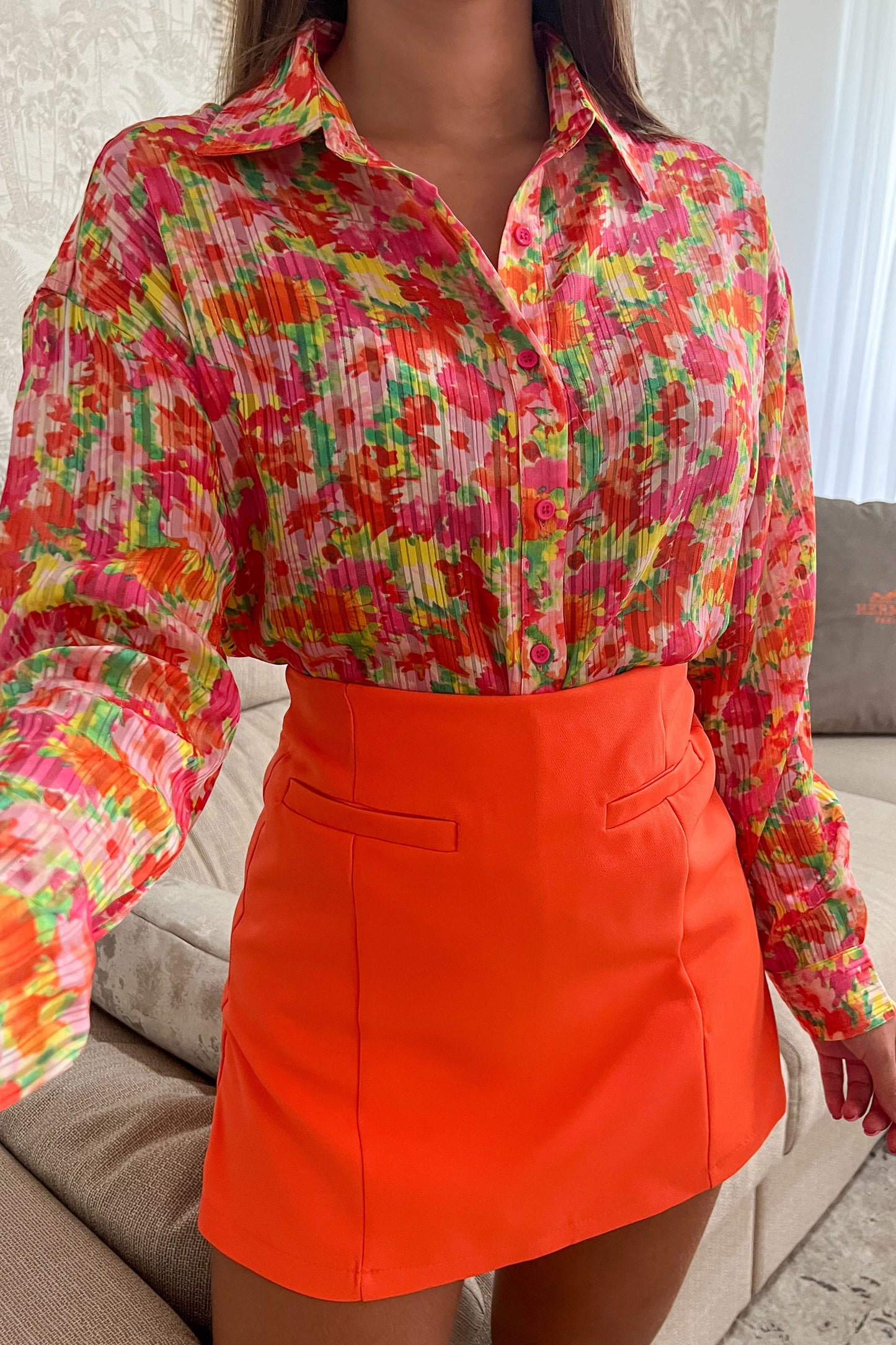 Jupe-short ORANGE