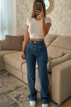 Charger l&#39;image dans la galerie, Jeans WIDE LEG poches
