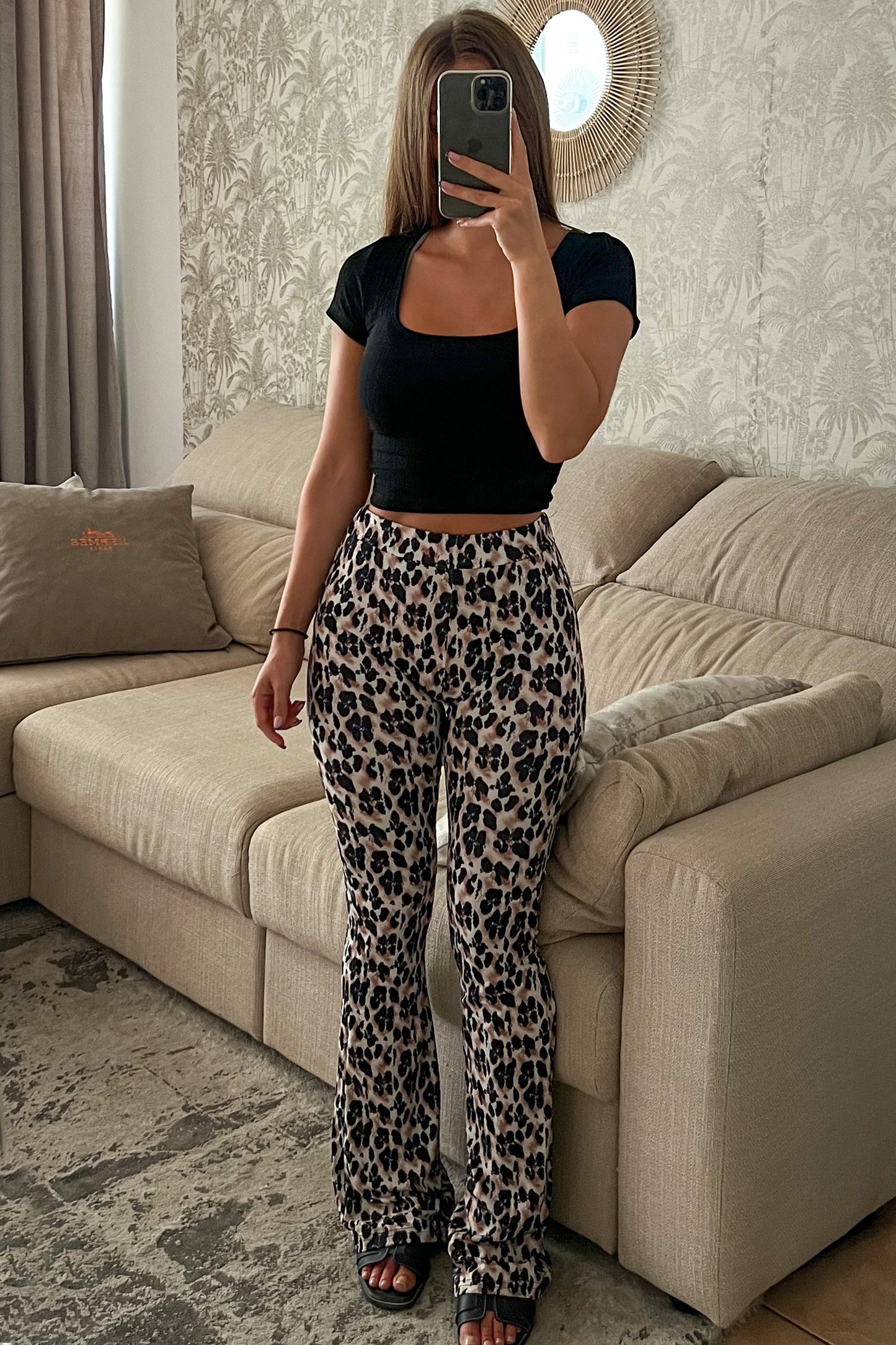 Pantalon EDEN léopard