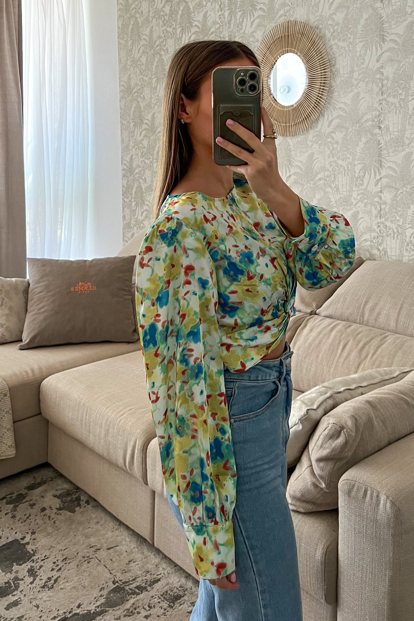 Blouse satinée SPRING