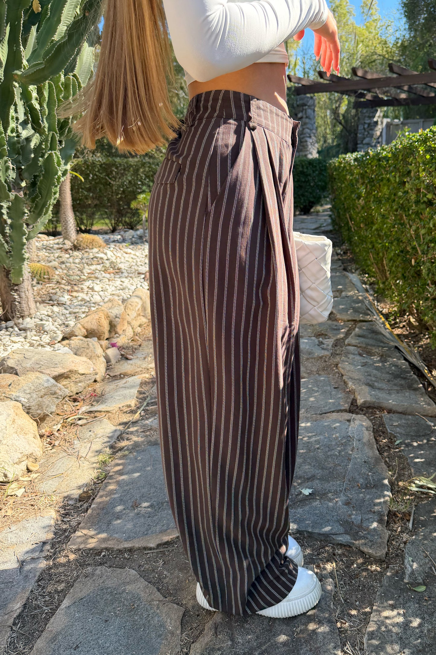 Pantalon ligné LUCIA