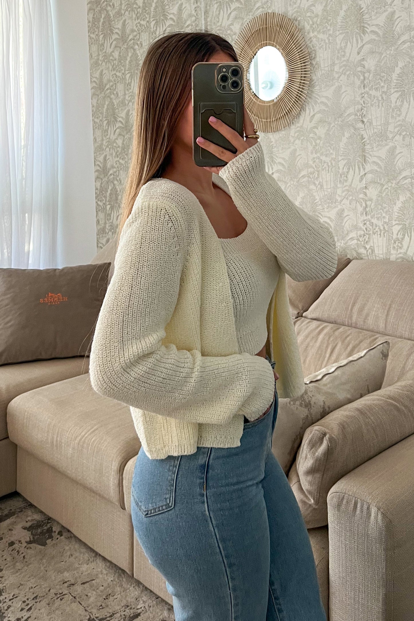 Ensemble bora blanc