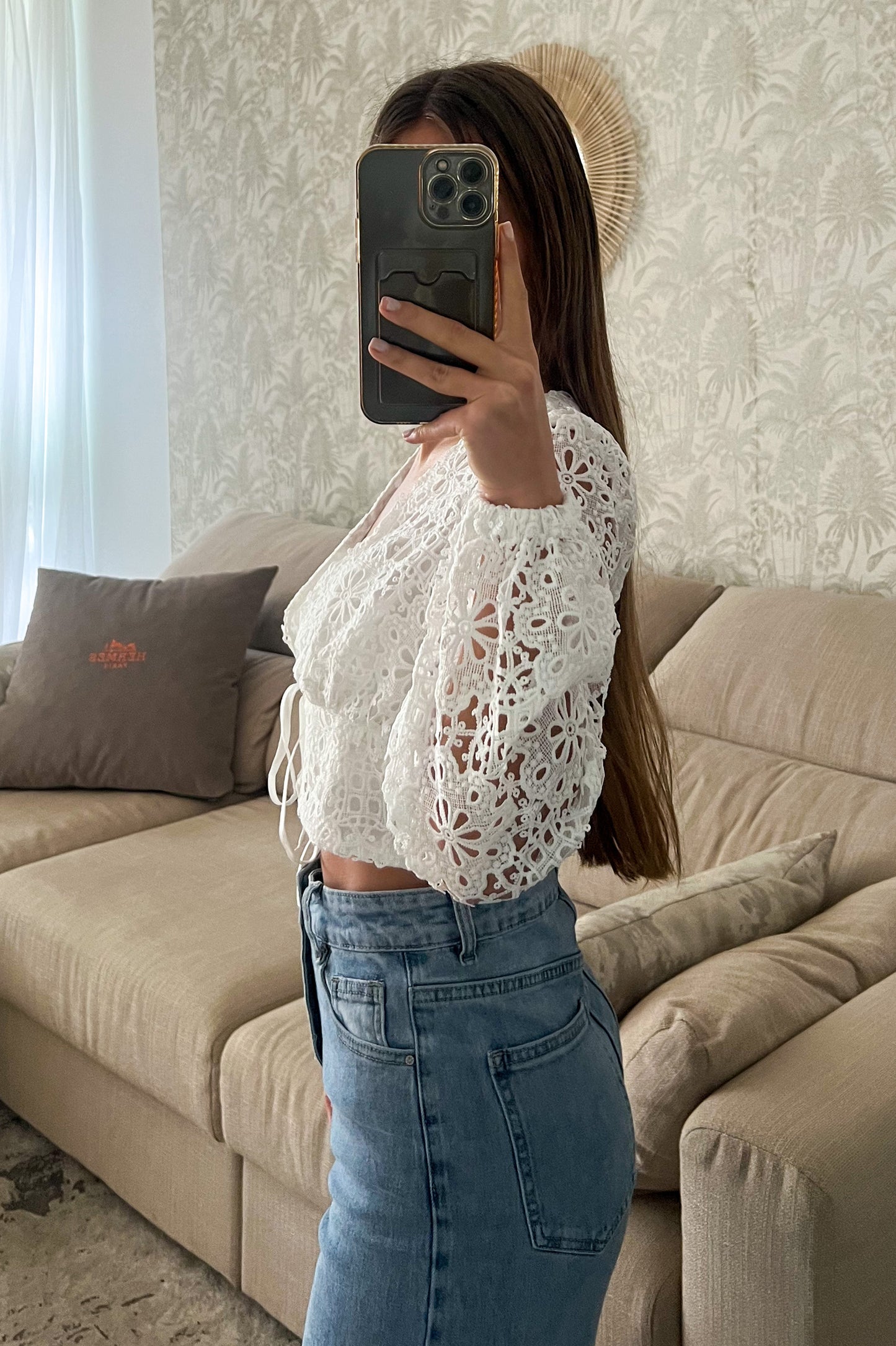 Blouse BRODÉE blanche