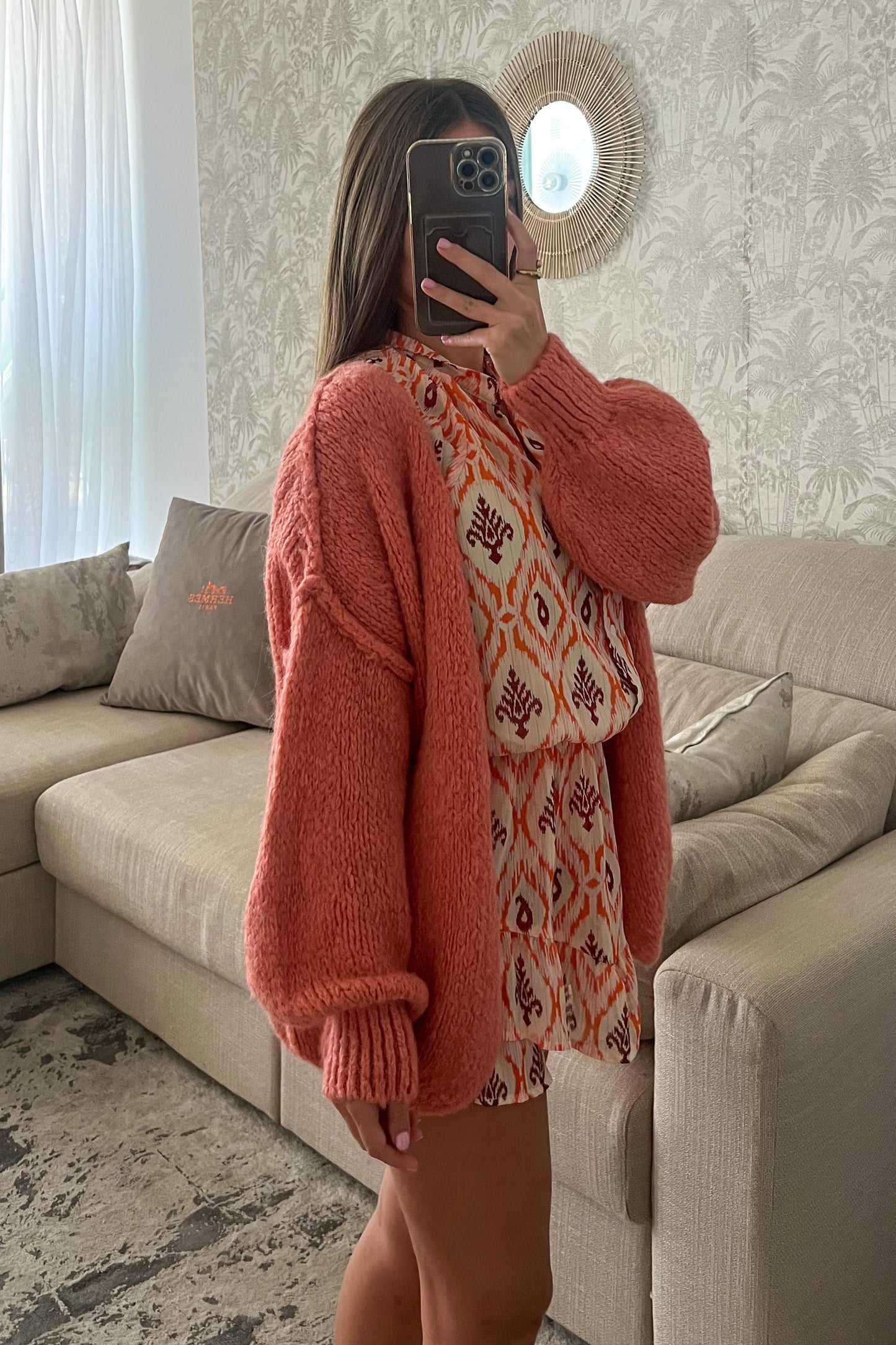 Gilet en maille CORAIL