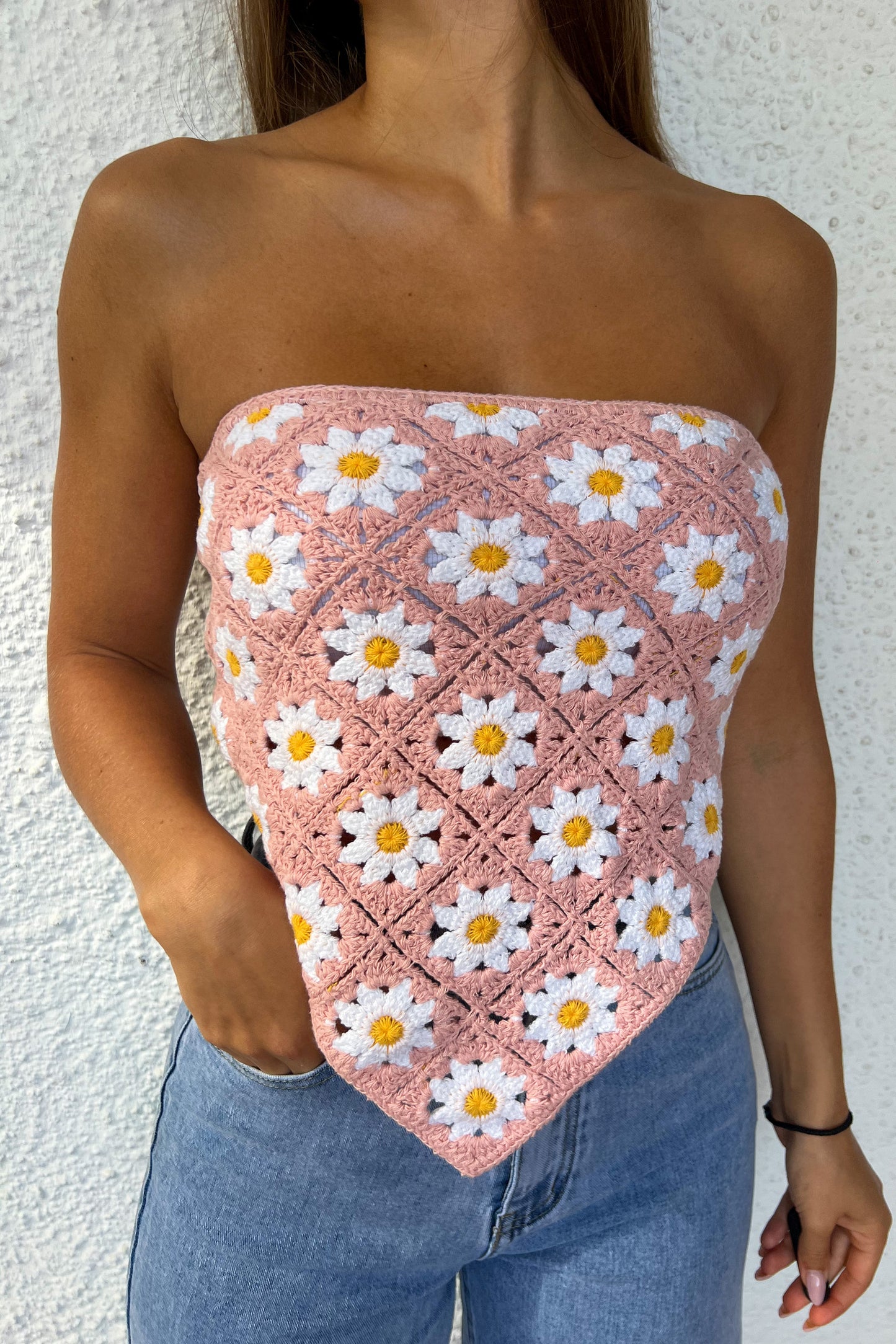 Top crochet MARGUERITE