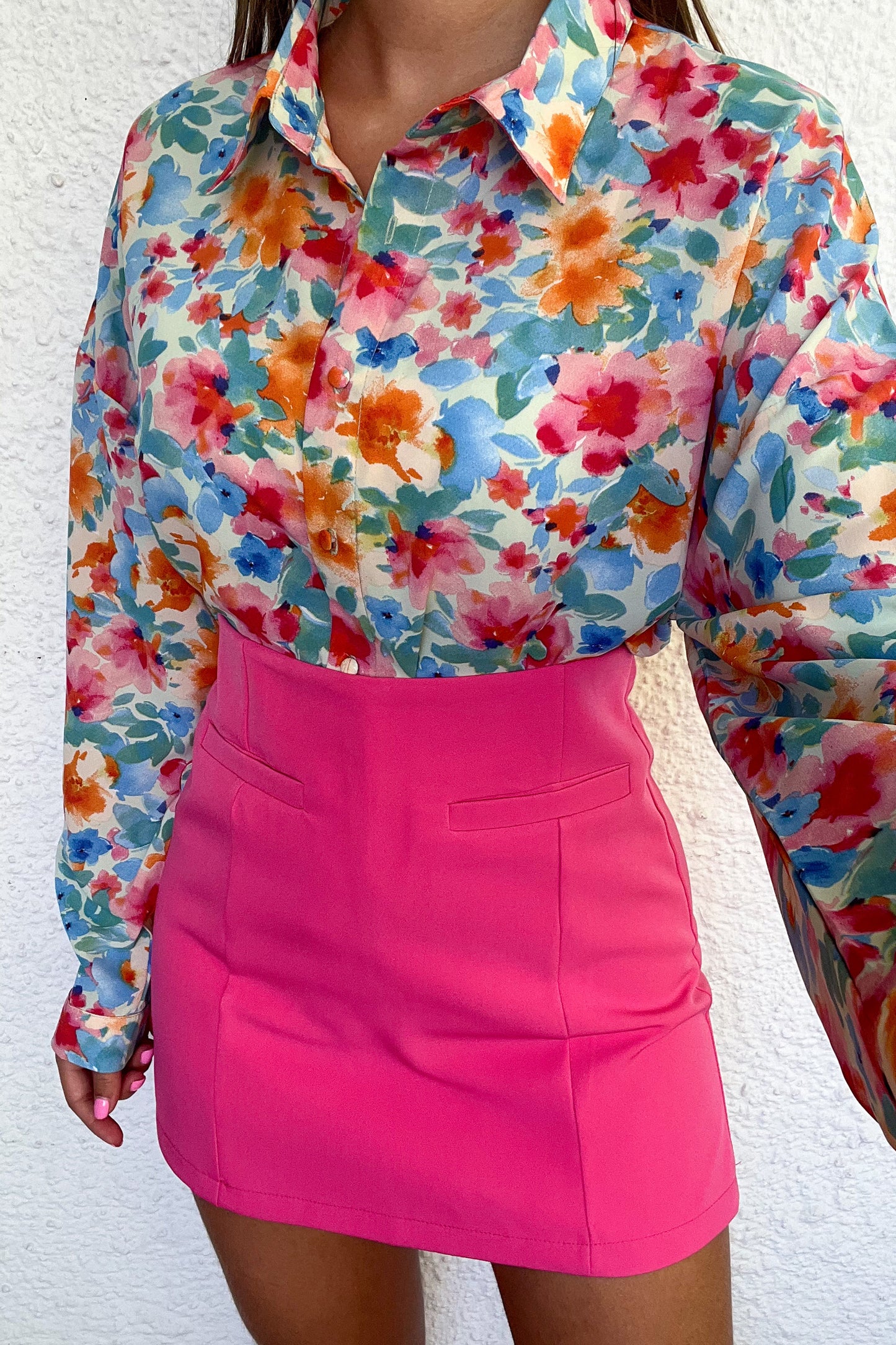 Chemise fleurie LILI