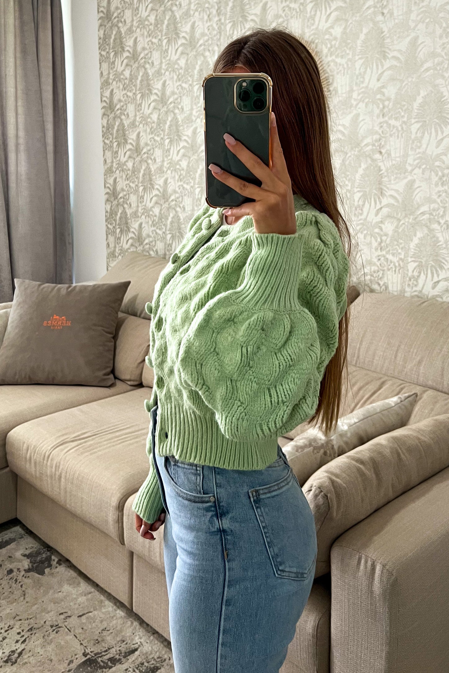 Gilet BLAIR vert menthe