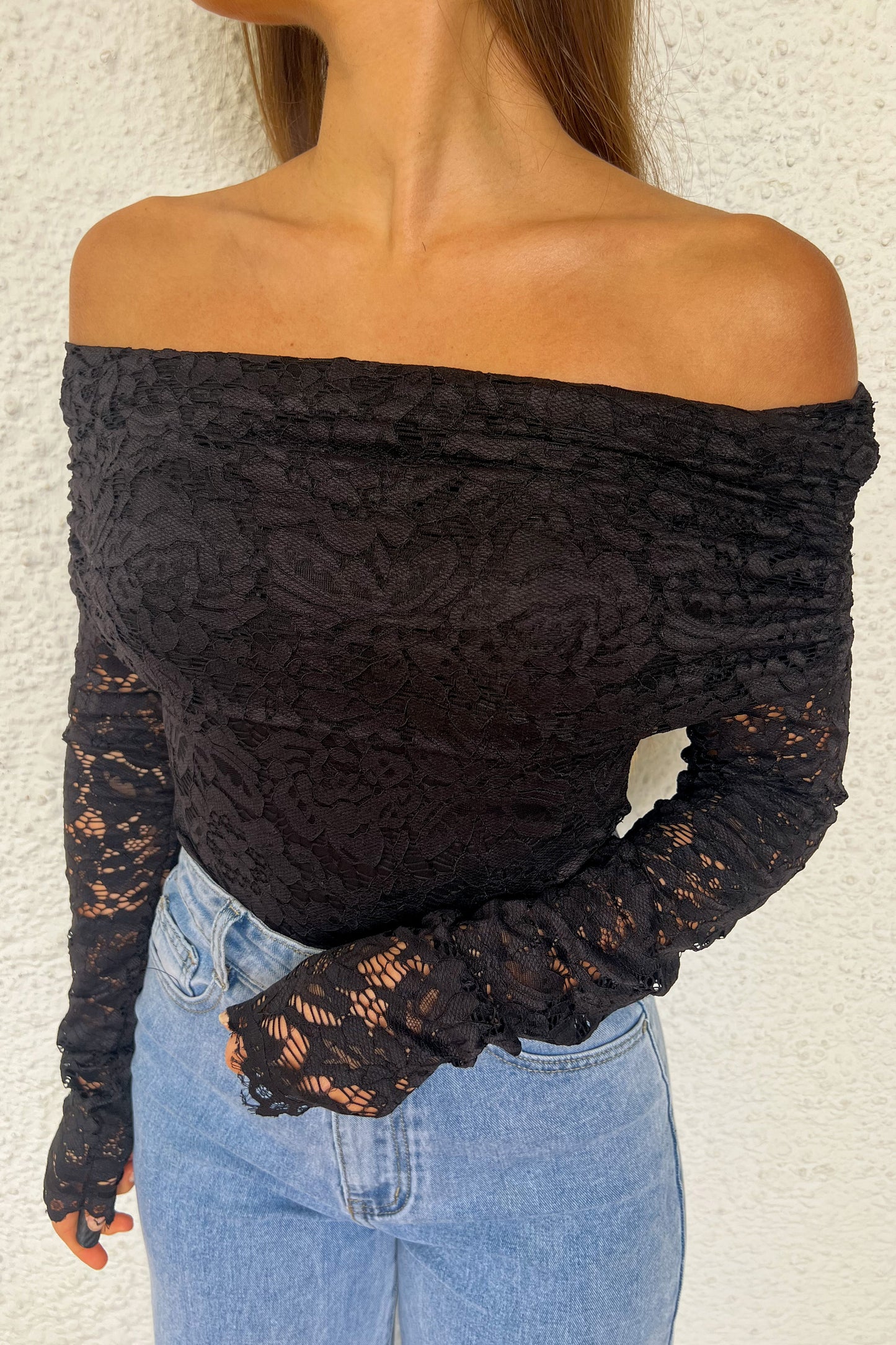 Blouse SENSUAL noire