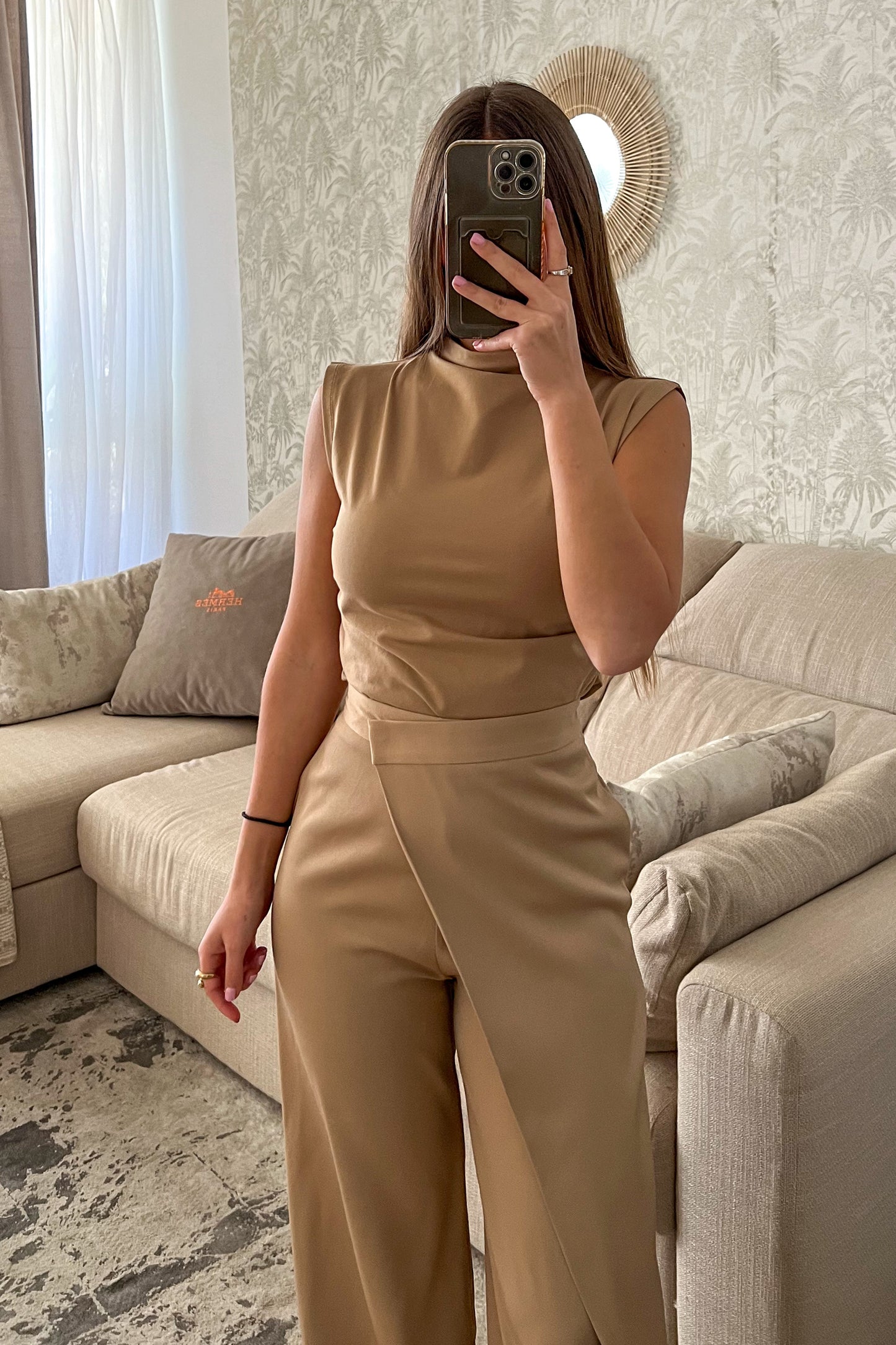 Top col montant camel