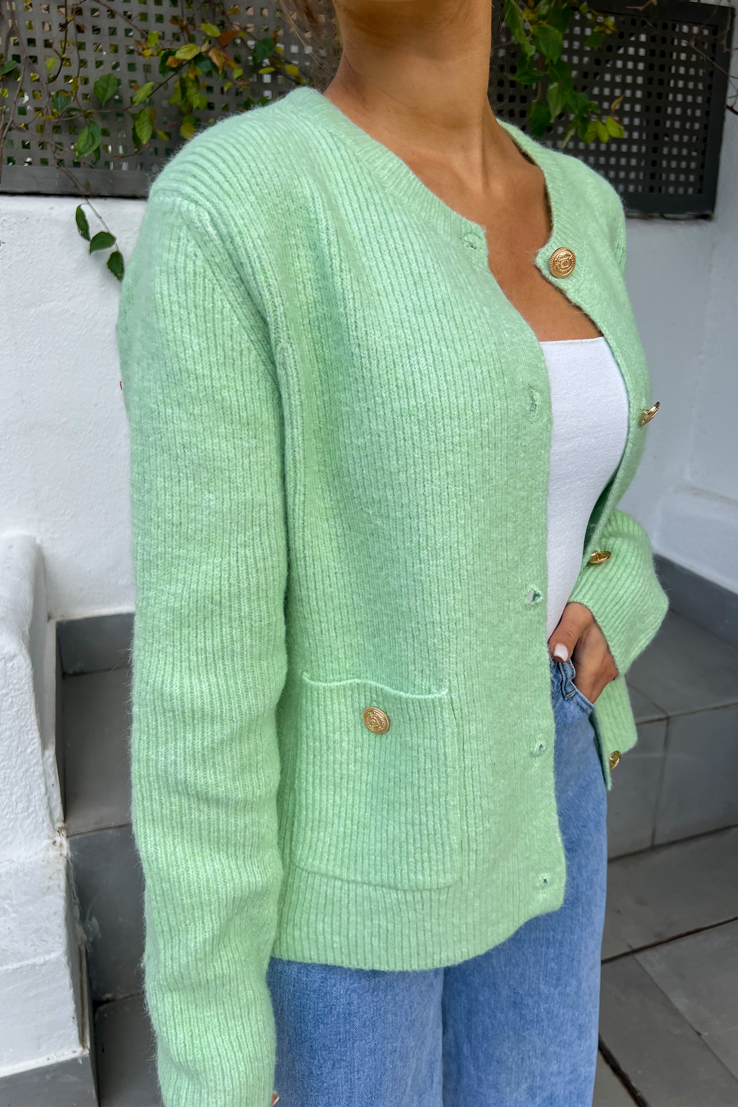 Cardigan MENTHE