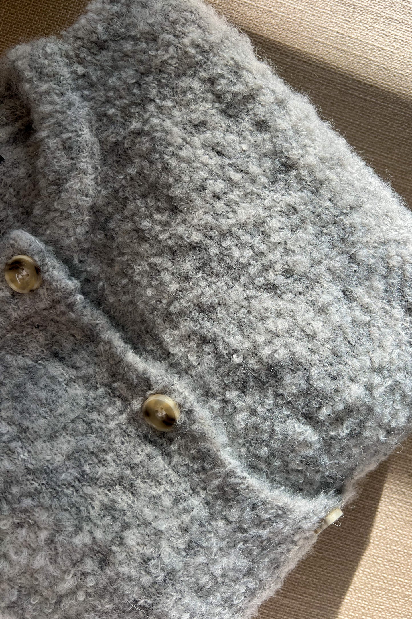 Cardigan doux en laine