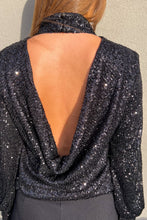 Charger l&#39;image dans la galerie, Blouse dos nu SEQUINS
