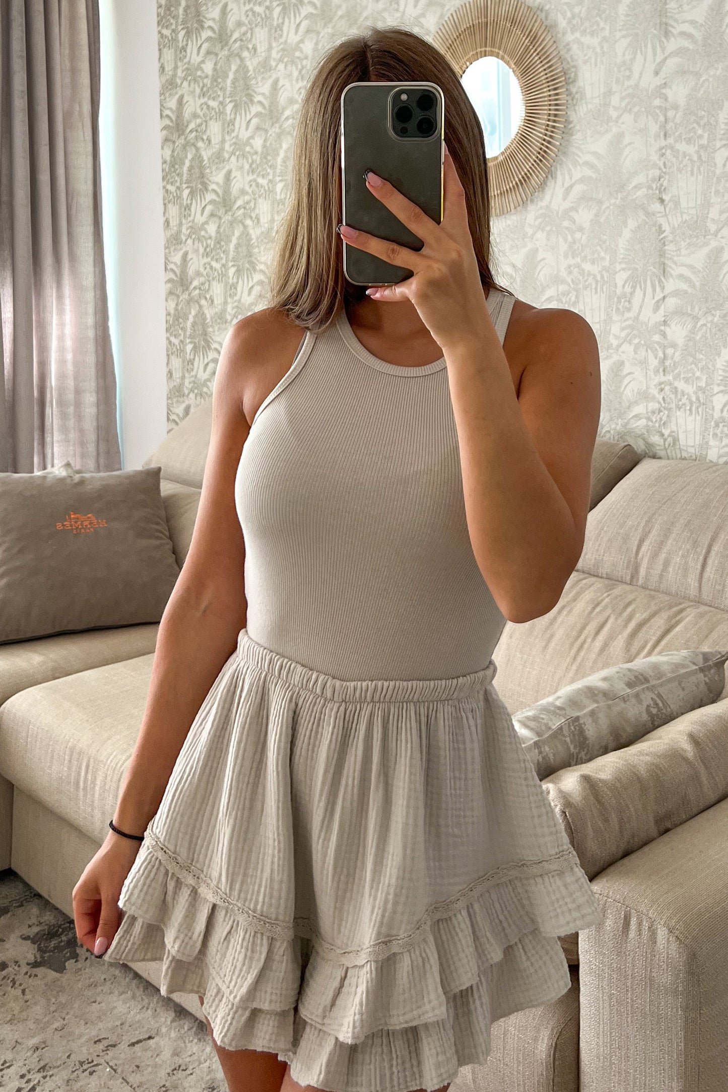 Haut basique coton BEIGE