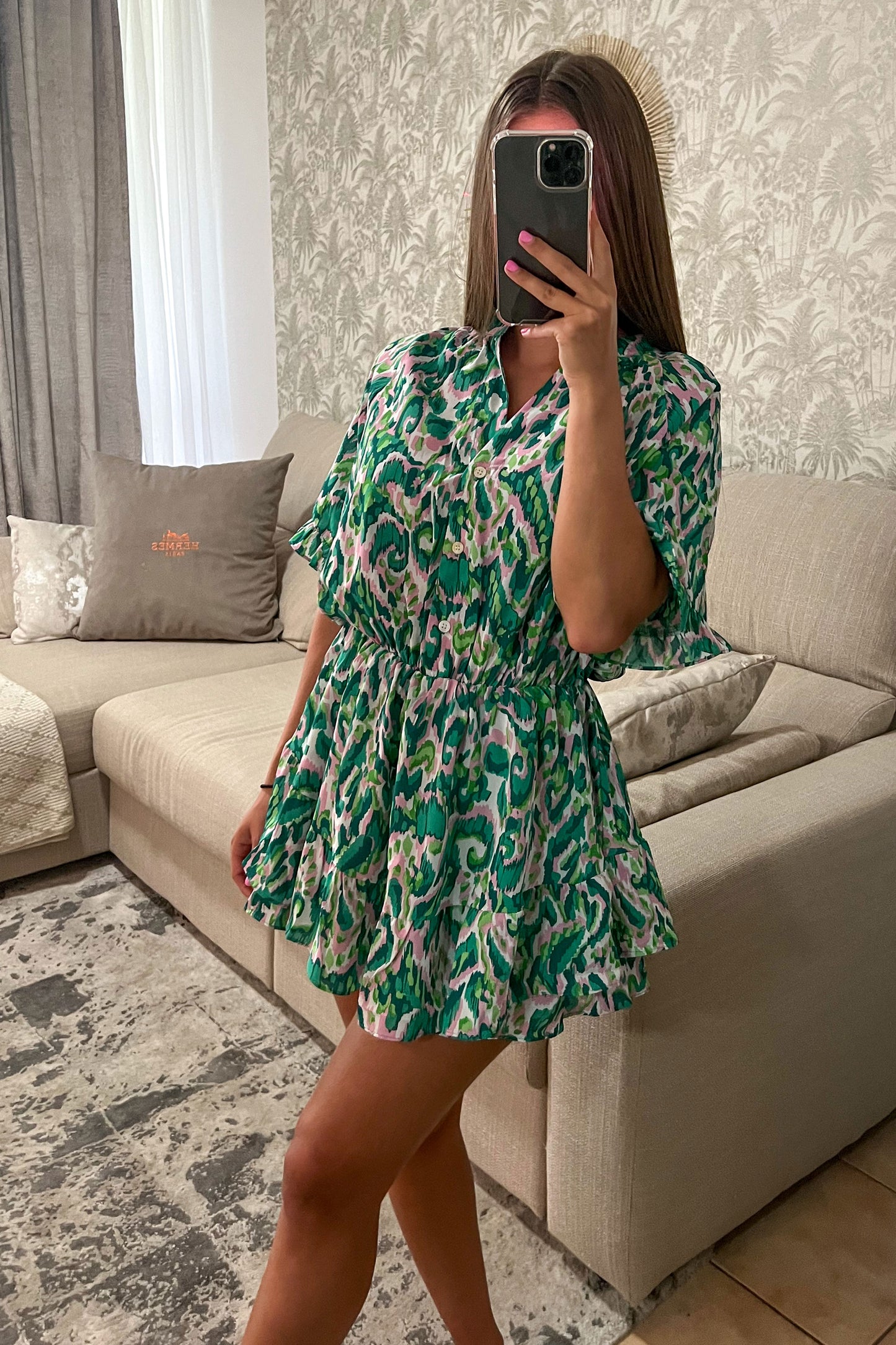 Robe-short VERTE