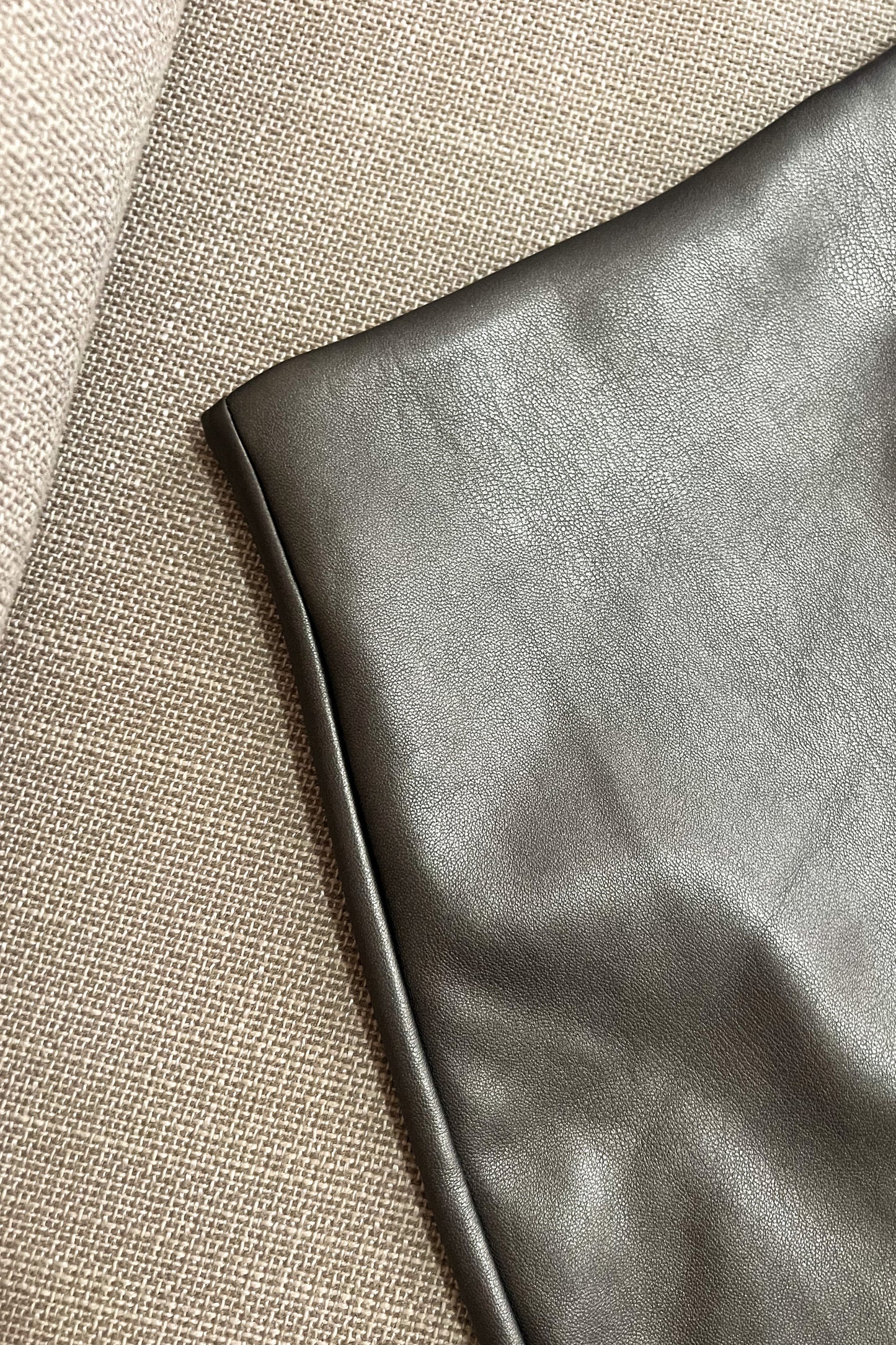 Jupe-short métallisée bronze