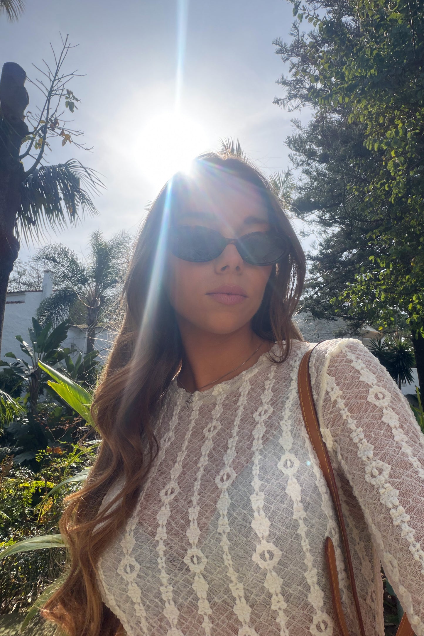 Lunettes de soleil ovales