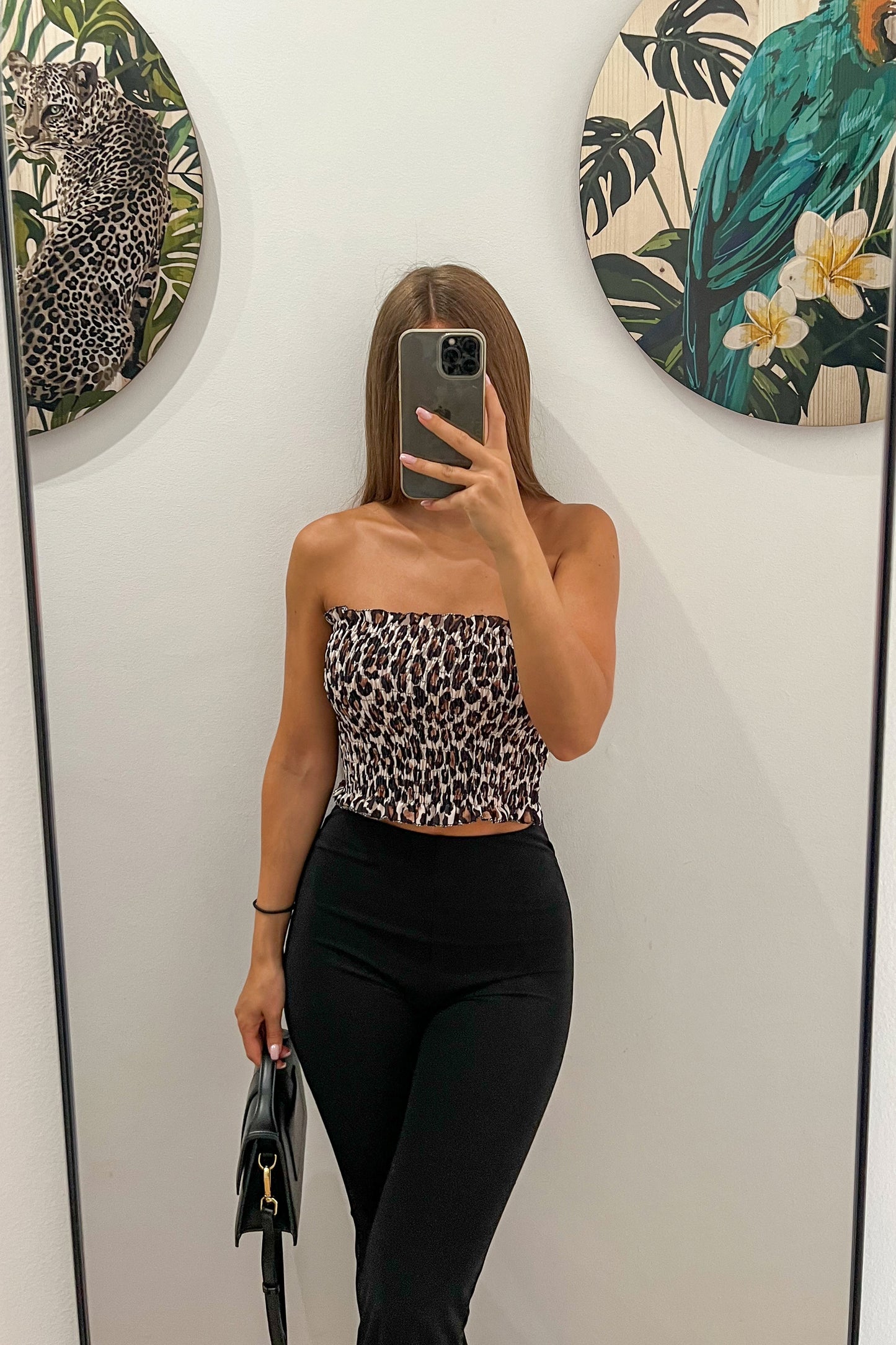 Top bandeau LÉOPARD