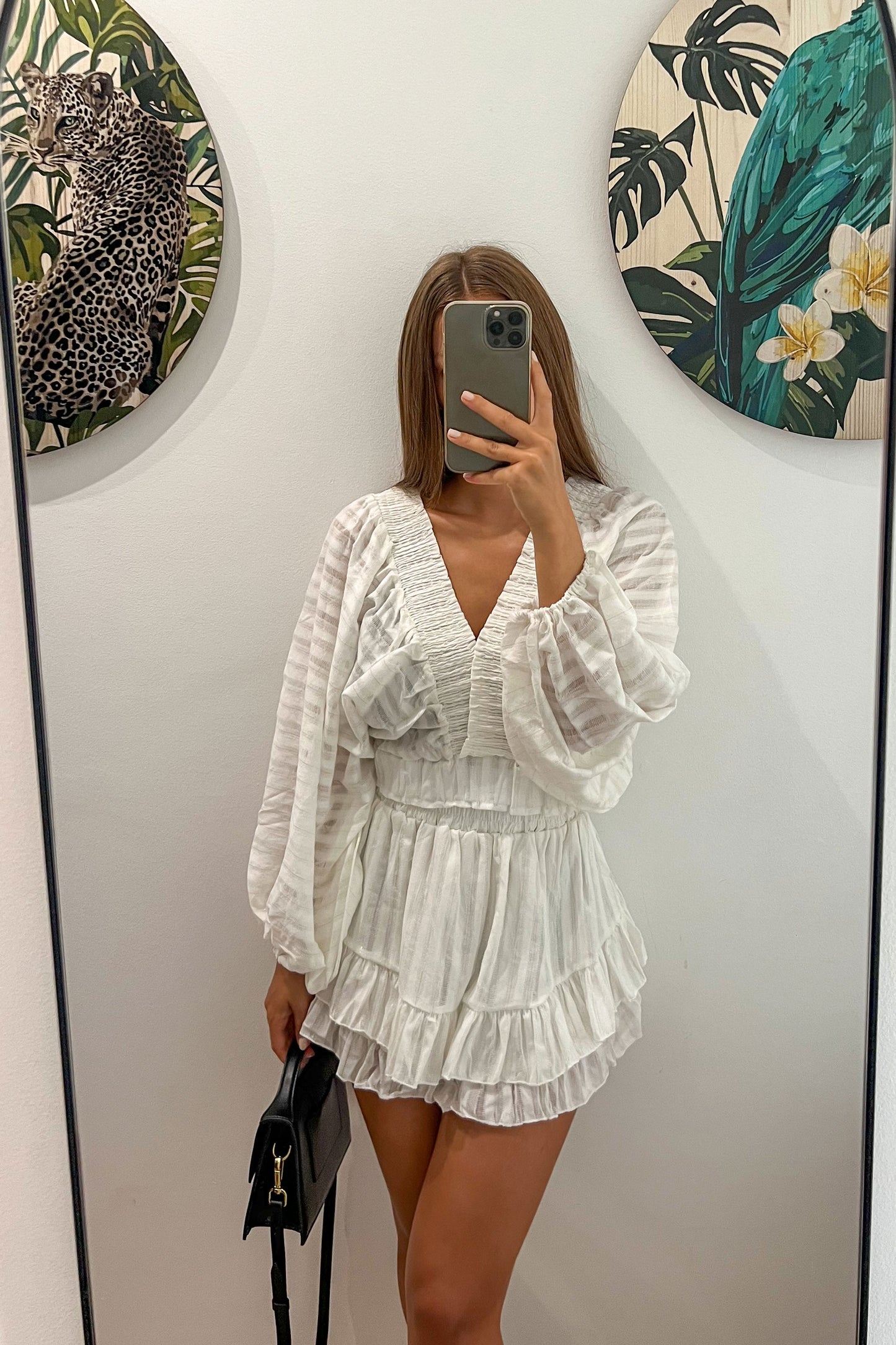 Ensemble IBIZA blanc