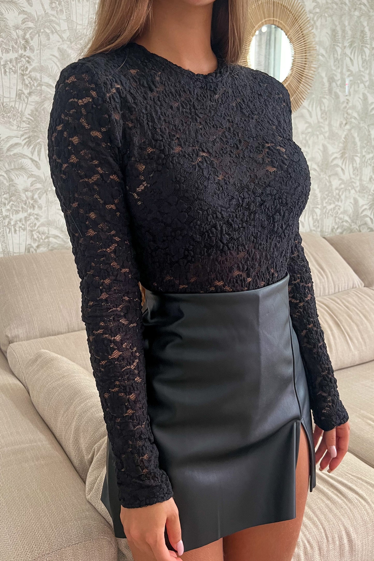 Blouse DENTELLE noire