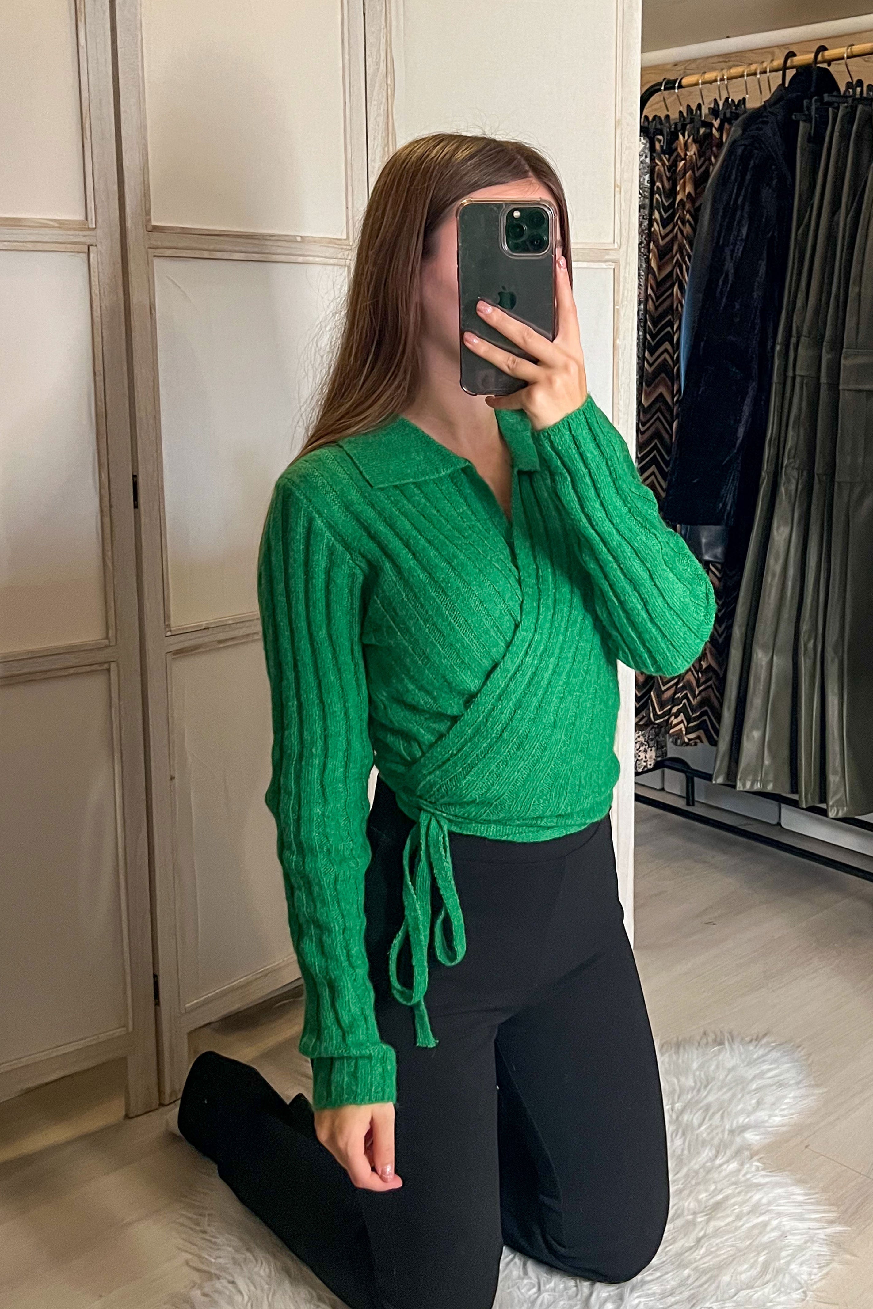 Gilet cache-coeur VERT – Ahora