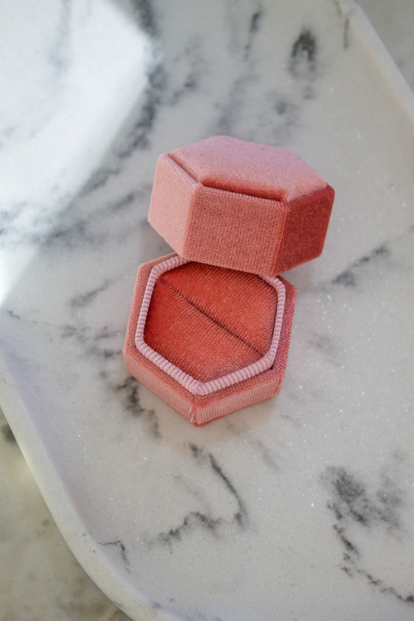 Boite à bagues en VELOUR