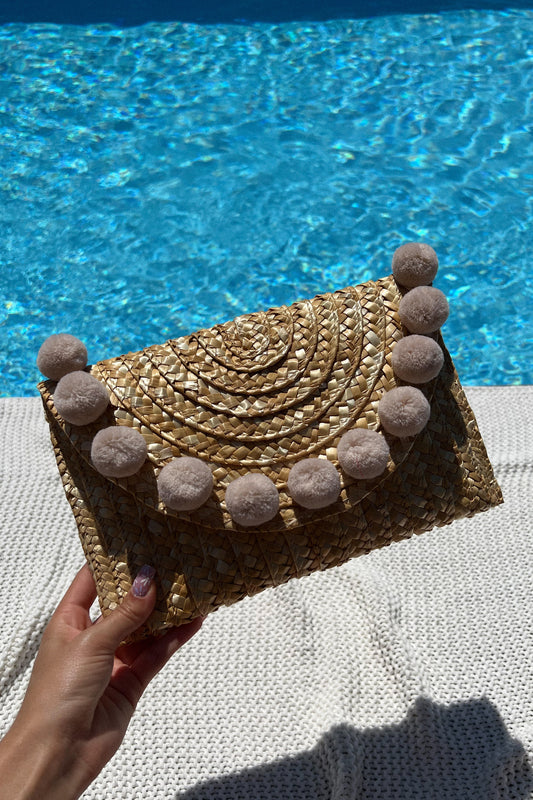 Pochette Mykonos beige