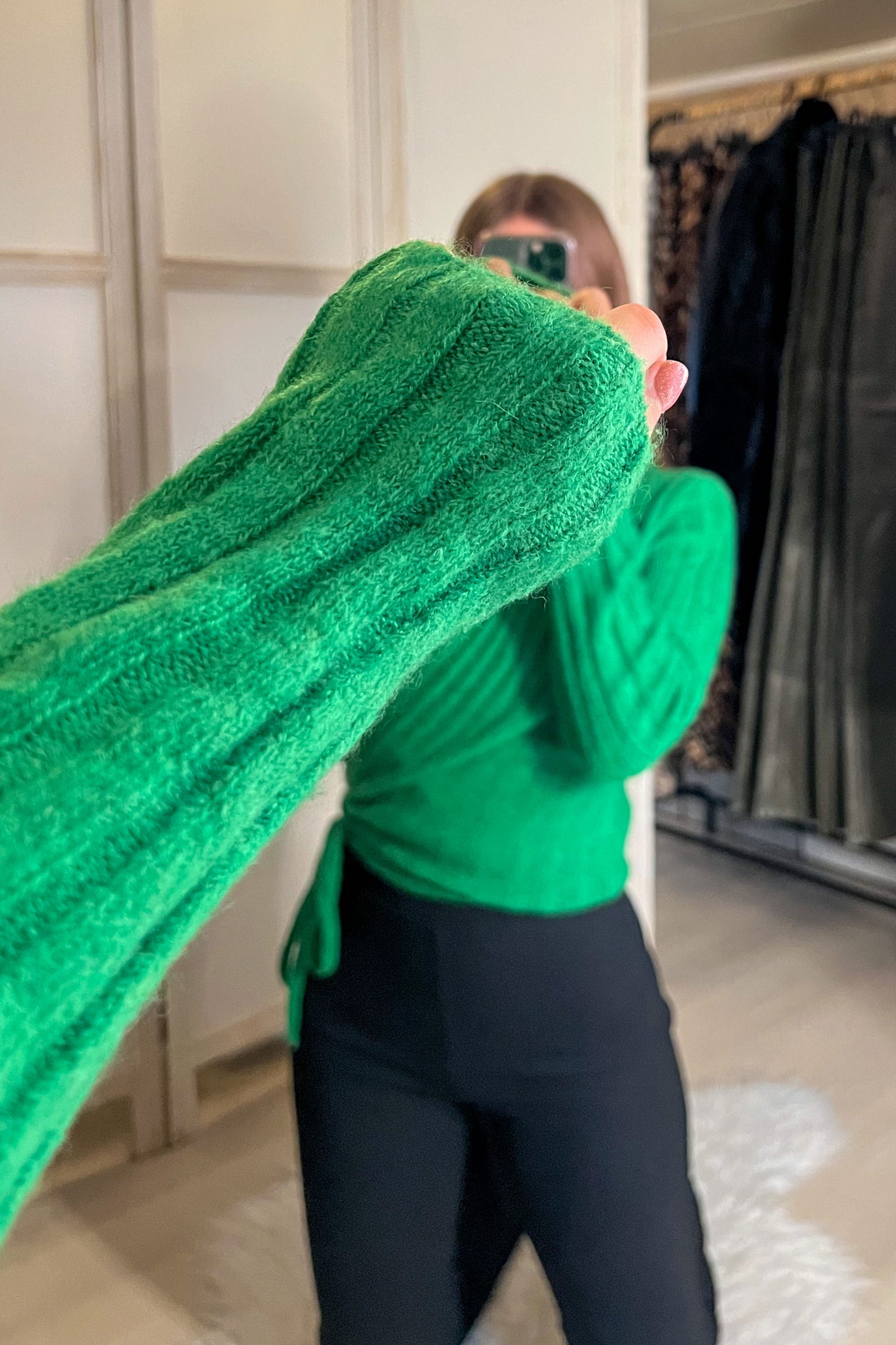 Gilet cache-coeur VERT