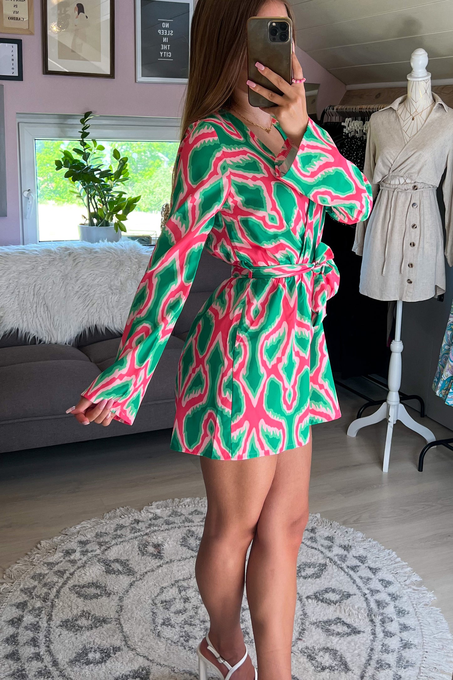 Combi-short Stormi verte