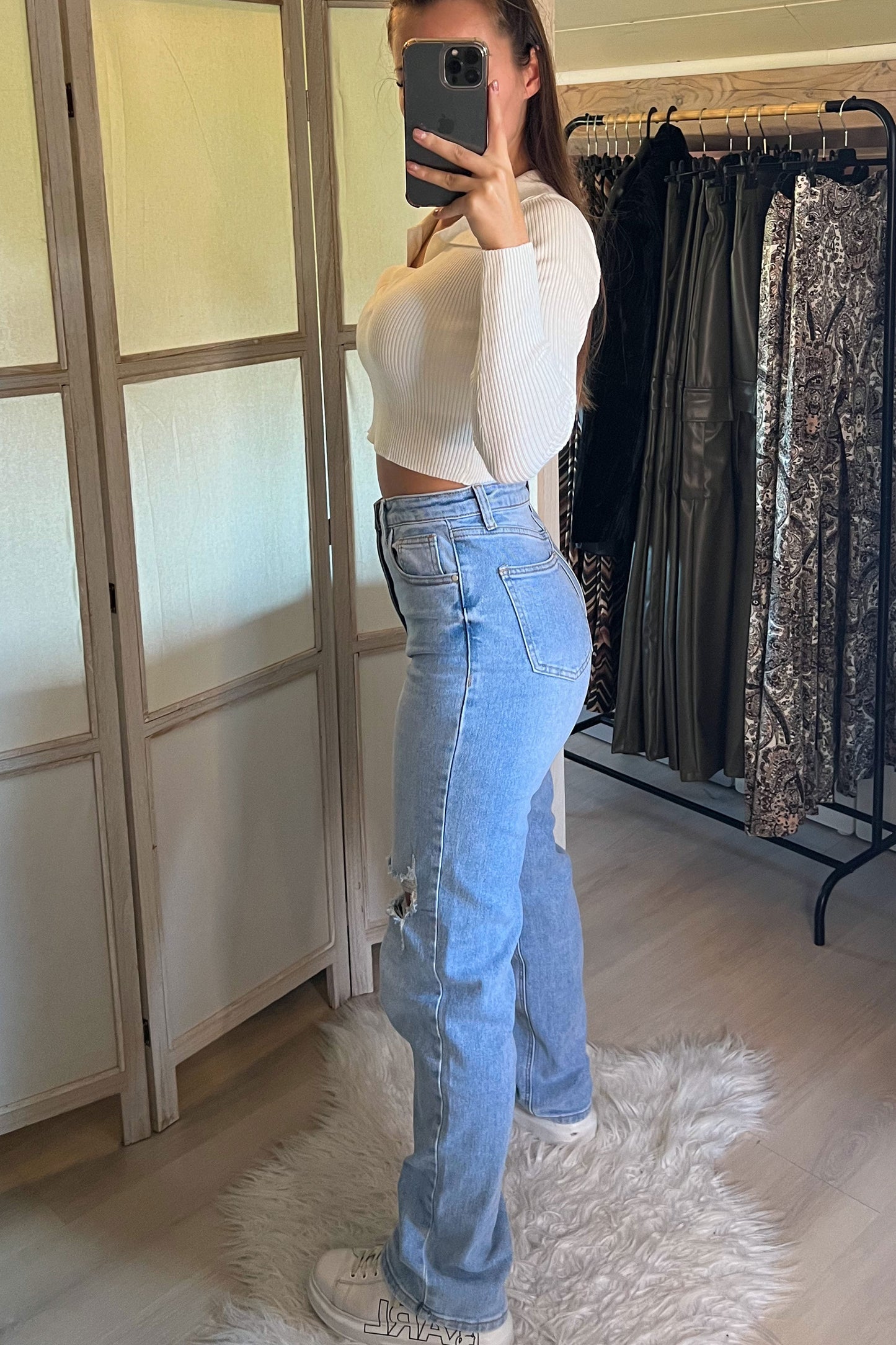 Jeans wide leg AMBRE