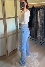 Charger l&#39;image dans la galerie, Jeans wide leg AMBRE
